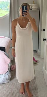 Boutique Dress Tan Size M Photo 0