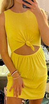 Cut-out knot summer dress Photo 0