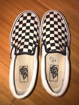 Vans Platform Black And White Checkered Photo 0