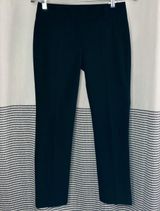Theory Black Joetta Cropped Dress Pants Size 0 Photo 0