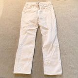 Paige  White Kylie Crop Jeans - Size 27 Photo 0