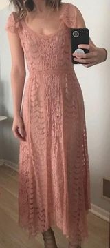 Rebecca Taylor Long Lace Dress Photo 0