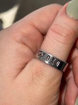 XOXO Hand Stamped  Ring Photo 0