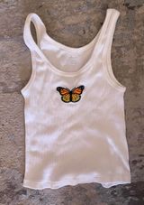 Brandy Melville butterfly tank Photo 0
