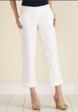 Vineyard Vines White Cropped Pants Photo 0