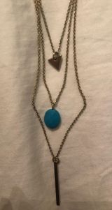 Layered Necklace Gold Photo 0