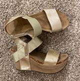 Pierre Dumas Gold Wedges Photo 0