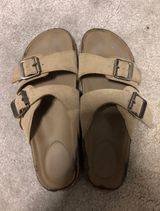 Off Brand Birkenstocks Tan Size 7.5 Photo 0