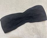 Victoria's Secret  Pink Bandeau Bra Top Black Lace Large Photo 0