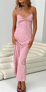 Emily Dress Pink Gin Fizz Photo 0