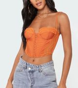 Edikted Payton Lace Corset Photo 0