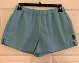 Patagonia Women's Athletic Shorts in Light Blue Photo 0