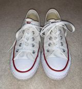 Converse Red And White Low Top Photo 0