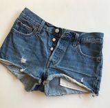 Levi’s High Waisted Jean Shorts Photo 0