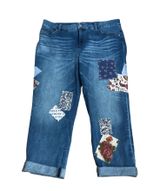 Chico's Chico’s So Slimming Girlfriend Crop Jean Photo 0