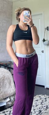Nike Dark Purple Sweatpants Photo 0