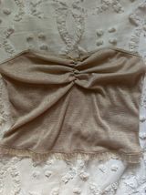 gold tube top Photo 0