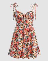 Cider Floral Mini Dress Photo 0