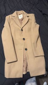 Maralyn And & Me Tan Peacoat Photo 0