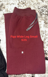 FIGS Scrub Pants Wide-Leg Isabel High-Waisted Photo 0