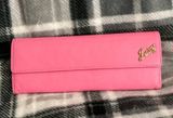 Pink Long Wallet 9” Long x 3 1/2” Wide Photo 0