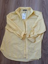 Stripe Button Down Top Photo 0
