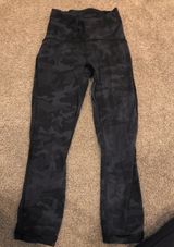 Lululemon Black Camo Leggings Photo 0
