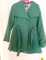 Steve Madden Green Pea Coat Photo 0