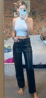 Aritzia  Leather Pants Photo 0