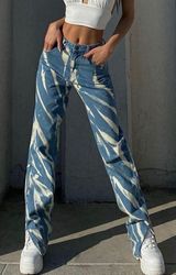 Princess Polly - Alabama Jean Tie Dye Denim Photo 0