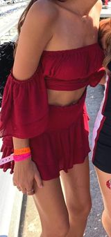 My Kim Collection Red Two Piece Photo 0