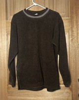 Columbia women’s boho Chocolate Brown Fleece Pullover size S Photo 0