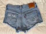 Levi’s 501 High Waisted Jean Shorts Photo 0