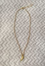 Fish Necklace Gold Photo 0