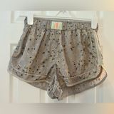 Free People Movement Varsity Blues Printed Shorts Size Large Photo 0