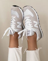 NEW BALANCE 574 Sneaker (Women) in Nimbus Cloud/ White Size US 9 Photo 0