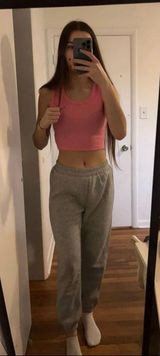 Brandy Melville Gray Sweatpants Photo 0