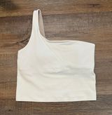 Ribbed Asymmetrical Tank Top Photo 0