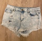 Altar'd State Ripped Jean Shorts Photo 0