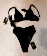 Halara  Ribbed Bikini Two-Piece Photo 0