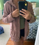 American Eagle Outfitters Rose Army Jacket  Photo 0