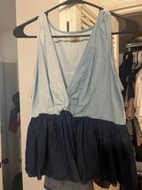 Denim Crop Top Photo 0