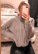 Almost Famous Grey Knit Sweater Photo 0