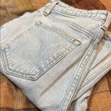 Abercrombie & Fitch Curve Love 90s Relaxed Light Wash Denim Jeans Photo 0