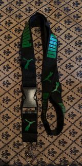 Puma Black Lanyard Keychain Photo 0
