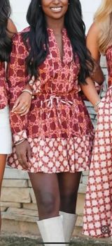 The Pants Store Mini Dress Pink Photo 0