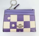 Mini Skinny Id Case With Checkerboard Print cr825 Photo 0