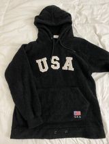 Cozy Sweater Hoodie Black Photo 0
