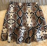 Nasty Gal snakeskin print skirt  Photo 0