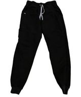 Figs Black Cargo Joggers Pants Hospital Nurse Doctor Medical Scrub Size S EUC Photo 0